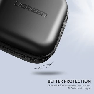 Ugreen Storage Bagกล่องเคส สำหรับจัดเก็บหูฟัง เมมโมรี่การ์ด ขนาด 8x8x4 ซม.ไซซ์ S