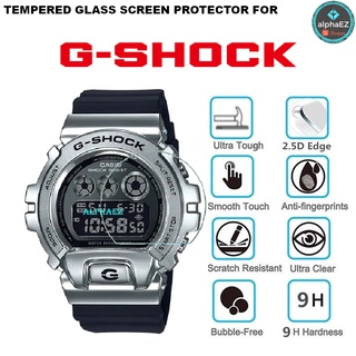 Casio G-SHOCK GM-6900-1 GM69001 Series 9H กระจกนิรภัยกันรอยหน้าจอ GM-6900 GM6900 ป้องกันรอยขีดข่วน