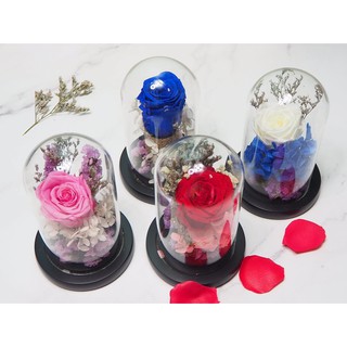 🌹ดอกกุหลาบอมตะ  Preserved Rose🌹 🌟ดอกไม้จริงที่เก็บไว้ได้3-5ปี🌟พร้อมส่งไทย