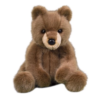 ตุ๊กตานิ่ม Douglas ตุ๊กตาหมี ลินคอล์น Lincoln DLux Brown Bear ขนาด 14 นิ้ว