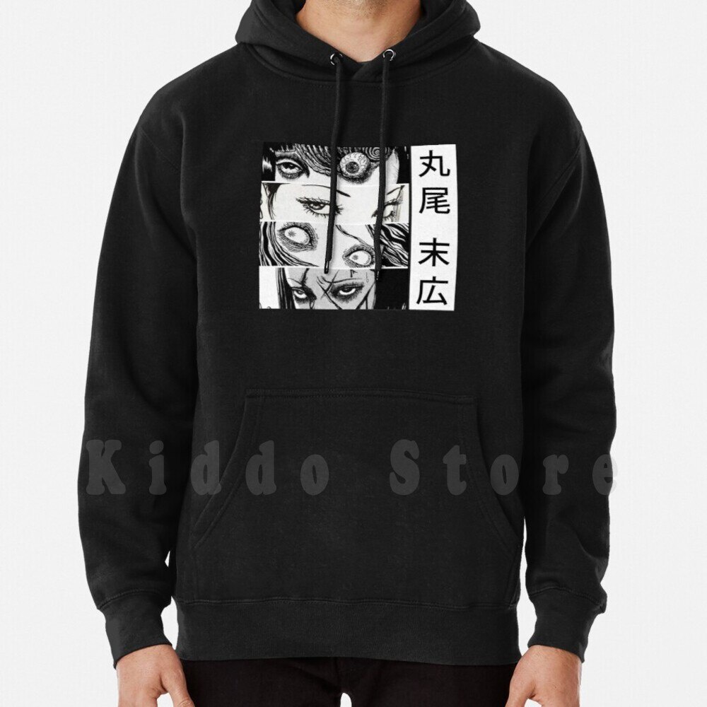 Ito Junji Collection Uzumaki Hoodies Junji แท็ก Tomie Ito Junji Ito สยองขวัญ Ghost Demon เสื้อฮู้ดน่