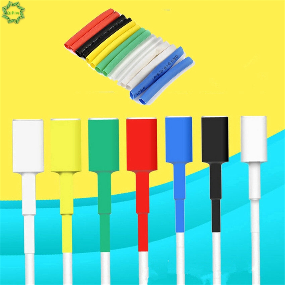cod qipin ท่อครอบสายชาร์จ 14 ชิ้น/ชุด สําหรับ ไลท์นิ่ง สายชาร์จ usb