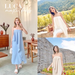 [กรอกโค้ด WDGNPL ลด 65.-] SUMMERC - เดรสยาวเกาะอก รุ่น LUCA MAXI DRESS