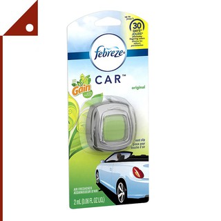 Febreze : FBZ86588* น้ำหอมปรับอากาศในรถยนต์ Car Air Freshener Gain Original Scent, 1-pk