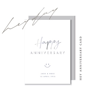 ✨✨HEY! Anniversary Card การ์ดครบรอบใส่ชื่อได้ No.1