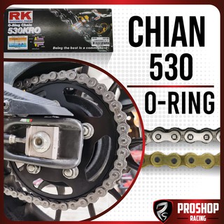 💥โซ่ RK 530 ยาว 120 ข้อ O-Ring  2 สี KRO