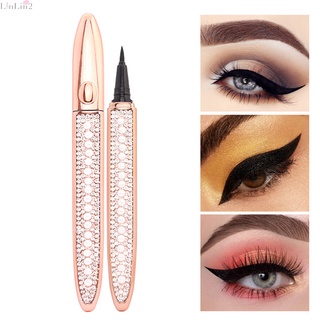 Diamond Handle Eyeliner Liquid Pen Waterproof Non Smudge Black Eyeliner Pen Glue Pen for Lashes Waterproof Smudge Proof Eyeliner Liquid Eyeliner Colorful Set Black Eyeliner Liquid