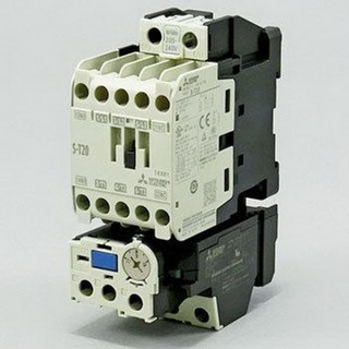 แม็คเนติกพร้อมโอเวอร์โหลด มิตซูบิชิ ST-20 ค่าAMP #9-13 Mitsubishi Magnetic Contactor