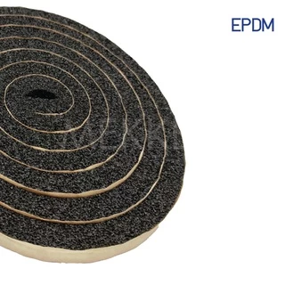 MEKA เทปโฟม EPDM มีกาวในตัว เทปโฟมติดประตู/หน้าต่าง กันกระแทก กันเสียง กันแมลง กันแอร์ออกขนาด 6mm x 20mm x 10M