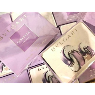 ชุดผลิตภัณฑ์น้ำหอม BVLGARI Omnia Amethyste EDT Miniature Set 65ml+15ml