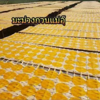 มะม่วงกวนแม่อุ๊ แบบพับ รสอมเปรี้ยว อมหวาน ขนาด 500 กรัม
