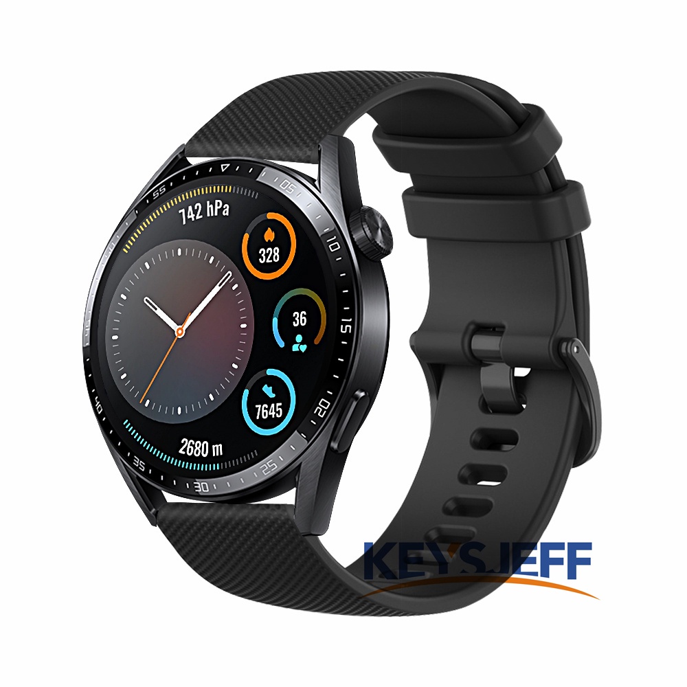 สายนาฬิกาข้อมือ สําหรับ Samsung Galaxy Watch 3 45 มม. Galaxy Gear S3 Frontier 22 มม. Amazfit GTR3 Huawei Watch 3 Band