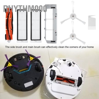 Rhythm000 ชุดแปรงกรองหลัก 7 ชิ้นสําหรับ Xiaomi Mijia Robot Cleaner