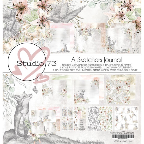 Studio 73 A Sketchers Journal Collection Set