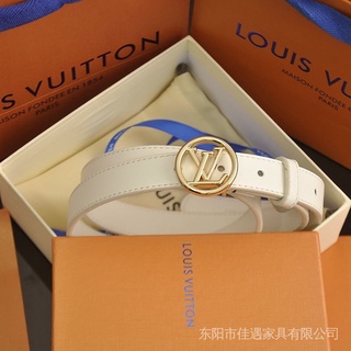 เข็มขัดผู้หญิงแฟชั่น lv สีขาว เครื่องประดับตกแต่งกระโปรงอิทธิพลสไตล์ฤดูร้อนบุคลิกภาพผู้หญิงอินเทรนด์