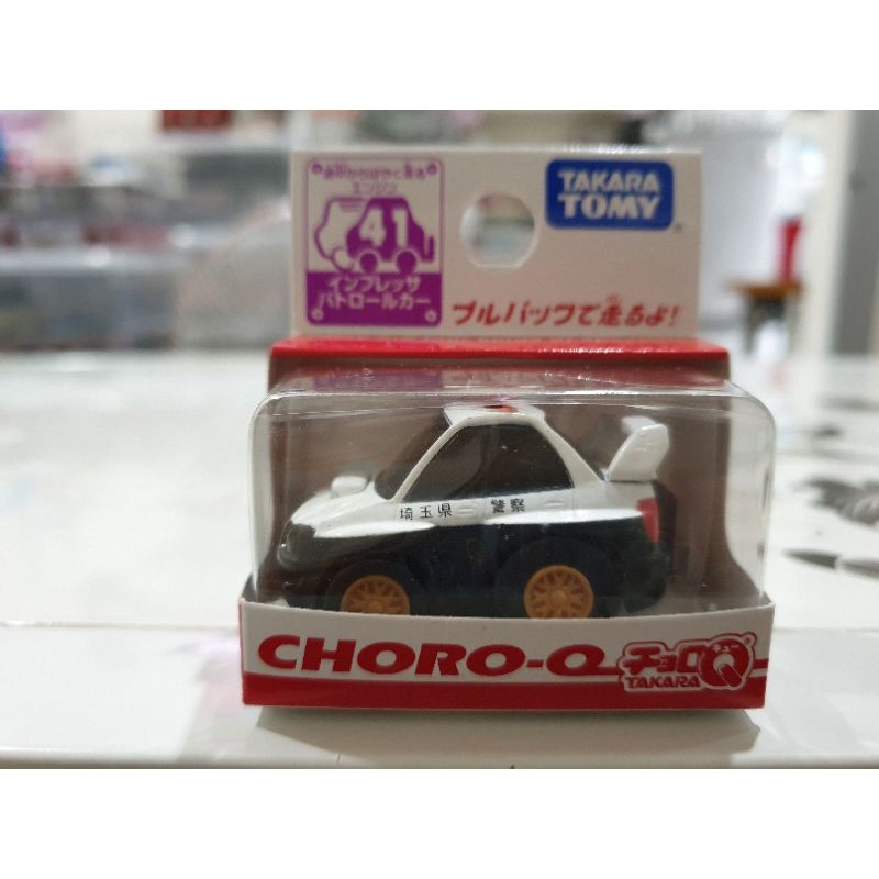 CHORO-Q [41] SUBARU POLICE CAR หายากมาก   ของใหม่แท้