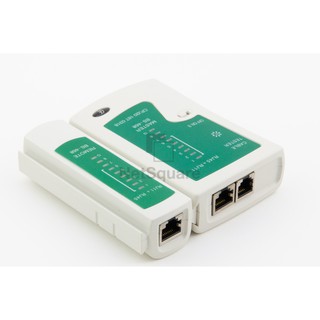 LAN/Network/Phone Cable Tester RJ45 RJ11 เครื่องทดสอบสายแลน โทรศัพท์ JS-468