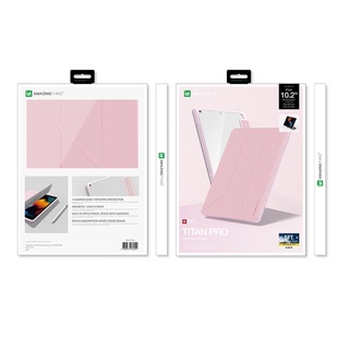 AMAZINGthing Casing for สำหรับ iPad Air4&amp;5 (10.9 inch)/ Gen9 10.2 inch (2021)  Titan Pro Folio Case