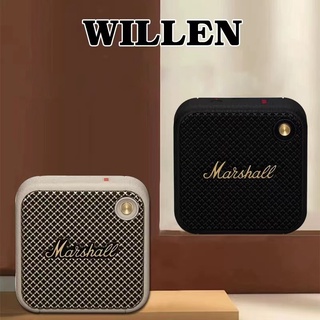 MARSHALL WILLEN ลำโพงบลูทูธไร้สาย Marshall แคมป์ปิ้งกลางแจ้งแบบพกพา bass กันน้ำขนาดเล็ก audio ลำโพงบลูทูธเบสหนัก พก