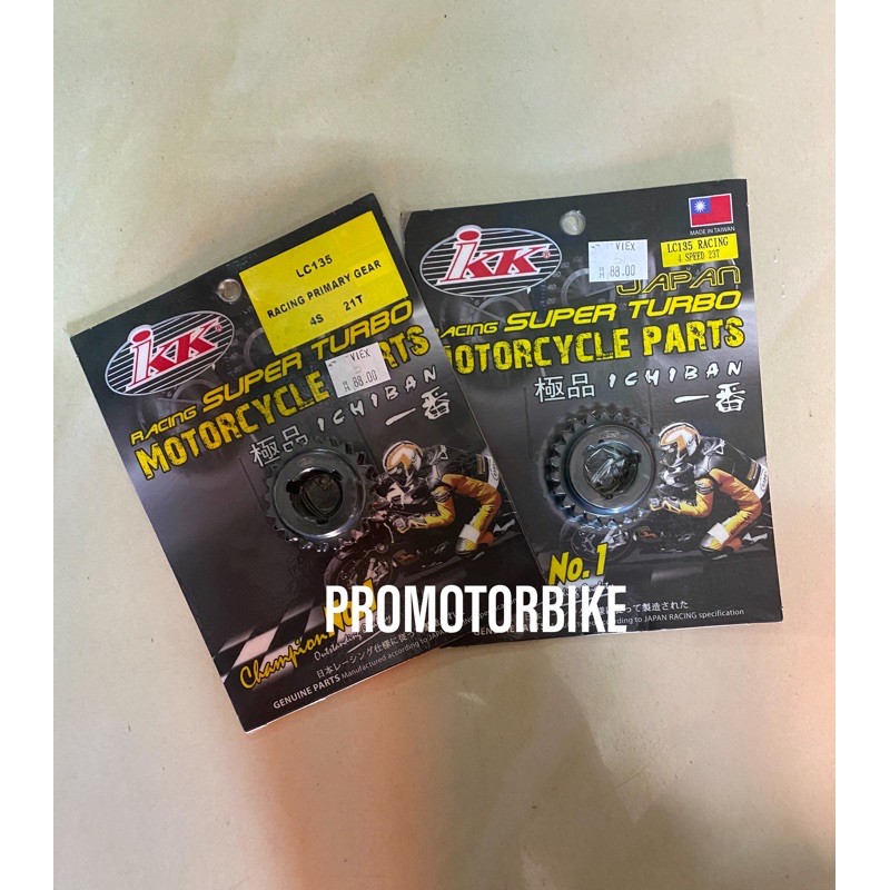IKK RACING LC135 4S 4 SPEED PRIMARY GEAR RACING CLUTCH SMALL GEAR 21T 22T 23T
