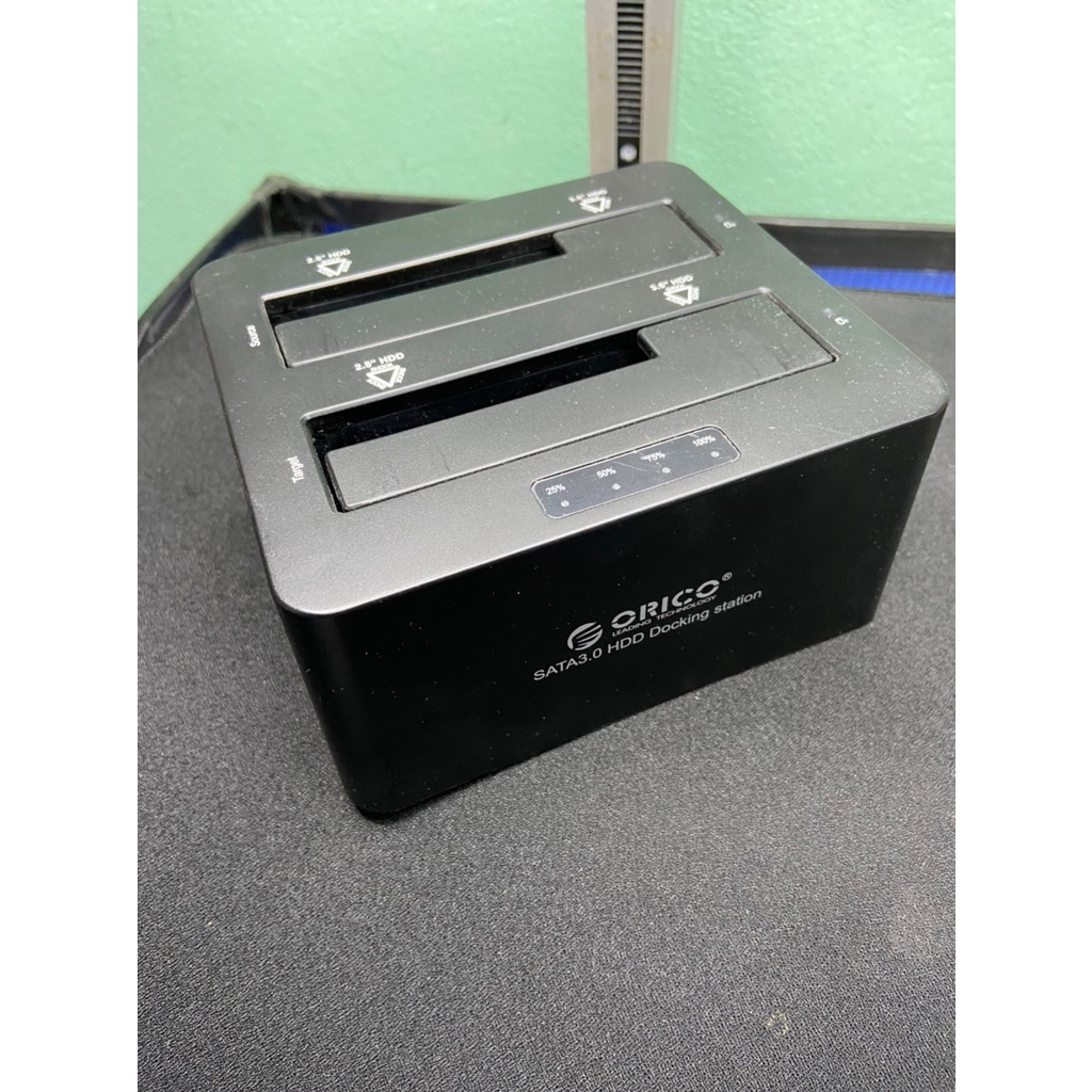 ORICO HDD DOCKING 2 BAY 3.5&2.5 USB 3.0  ( มือสอง )