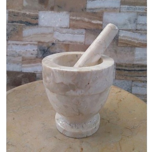 Mortar Pestle Mini Mortar Stone Original Marble Mashed Medicine Mortar & Mortar Pestle