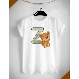 เสื้ออักษรน้องหมี อักษร Z ลายน่ารักๆ