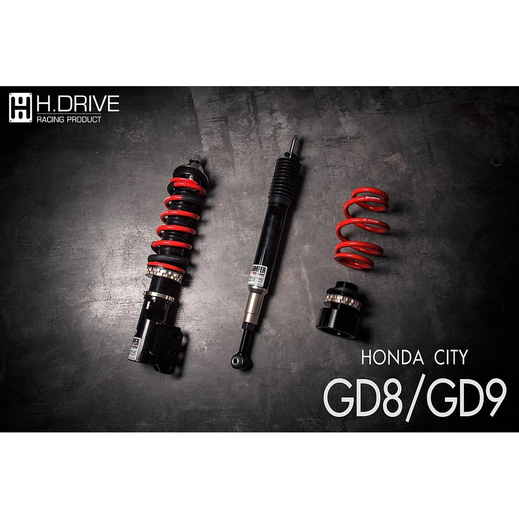 โช้คอัพ H.DRIVE S.spec - Honda City ZX (GD8) / (GD9)
