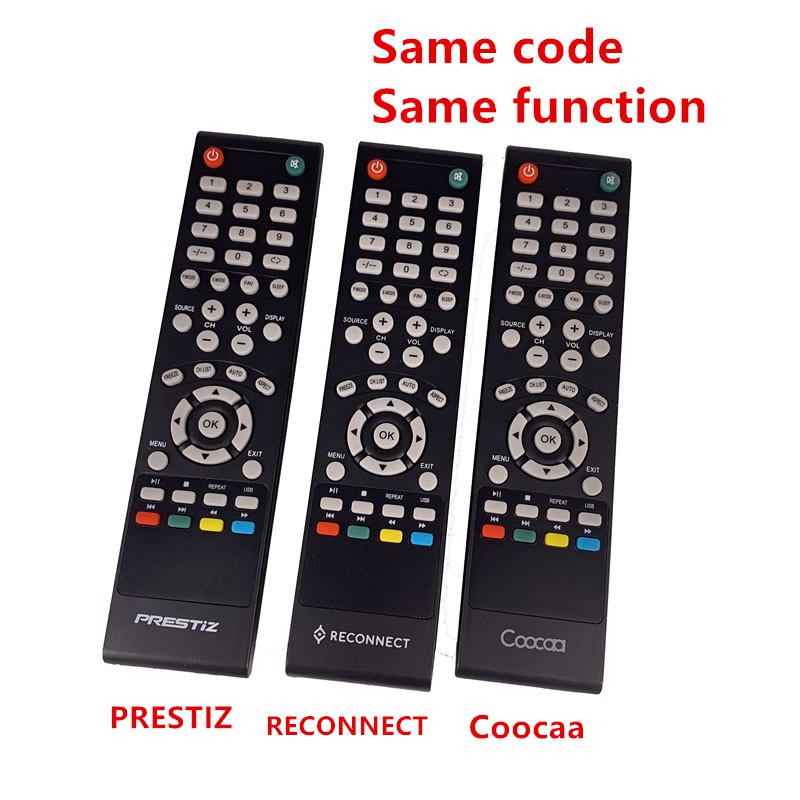 Prestiz ใหม่สําหรับ PRESTIZ TV LED tv รีโมทคอนโทรล Fernbedienung (ปุ่มเดียวกัน รหัสเดียวกัน จัดส่งแบบสุ่ม ไม่รับจองแล้ว,จิตใจไม่สั่งซื้อสินค้า)