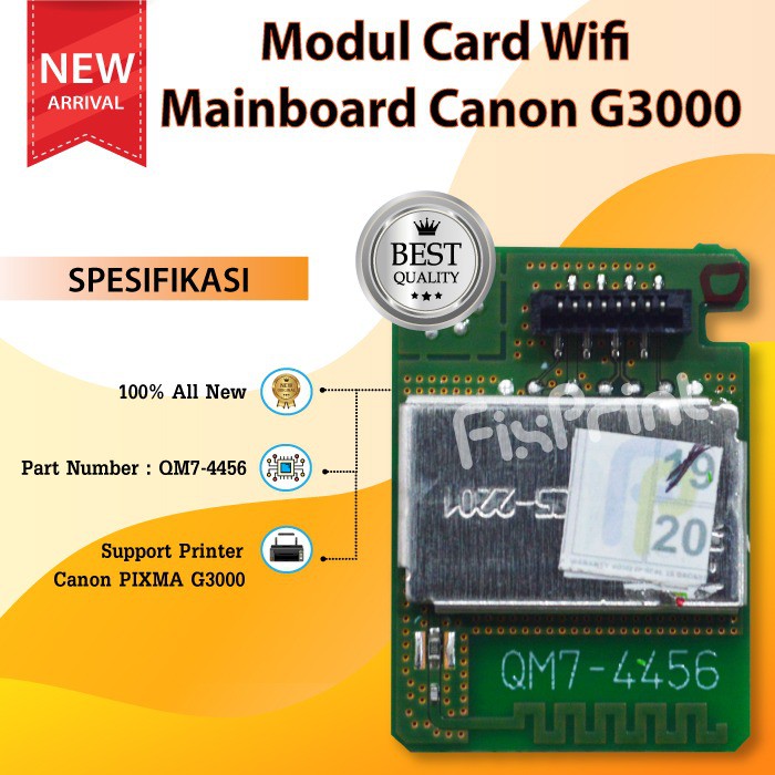 Canon G3000 TS307 TR4570S MG3670 QM7-4456 โมดูลการ์ดเมนบอร์ด Wifi