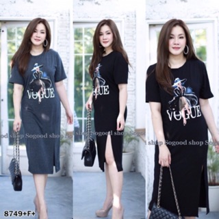 Dress #สาวอวบ เดรสยาว 5 ส่วน