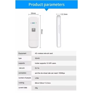 🔥🔥(รองรับ)4G/5G Mobile WIFI ตัวปล่อยสัญญาณ wifi USB WIFI pocket wifi LTE 4G USB MODEM With Wi-Fi Hotspot