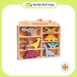 Tender Leaf Toys ของเล่นไม้ ของเล่นเสริมพัฒนาการ ชุดไดโนเสาร์เพื่อนรัก Dinosaurs