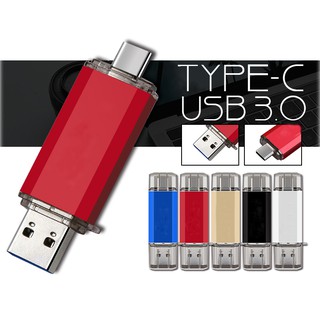 Otg แฟลชไดรฟ์ Usb 3.0 128GB Type C 64GB สําหรับอุปกรณ์ Type-C