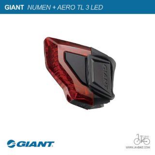 ไฟท้ายจักรยาน แอร์โร่ว์ ชาร์จไฟได้ GIANT NUMEN + AERO TL 3 LED LIGHT