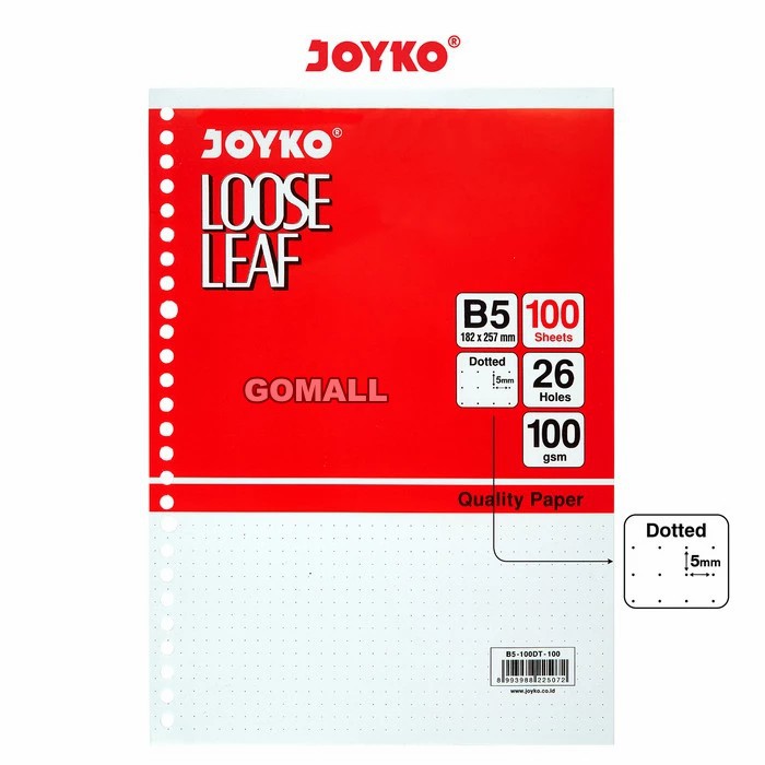 ตู้เก็บเอกสาร Joyko B5-100DT Dotted Leaf - 100 แผ่น