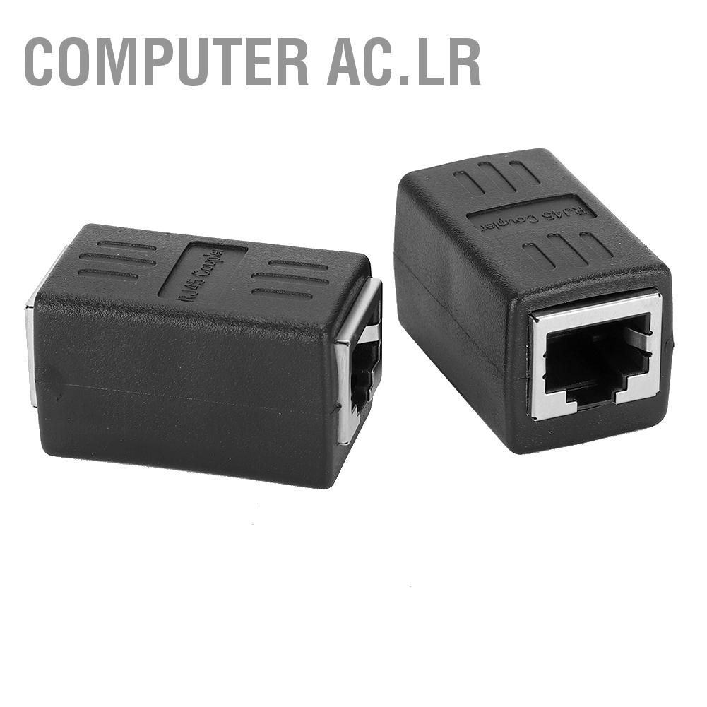 อะแดปเตอร์เชื่อมต่อสายเคเบิ้ล Coupler Rj45 Lan Female To Adapter สําหรับ Cat7 / Cat6 Cat5E 2ชิ้น
#8