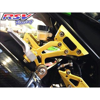 🔥โค้ดAUGINIM6 ลดทันที70🔥RSV Racing ที่วางพักเท้าคนซ้อน Ninja250-300,N,Z250-300