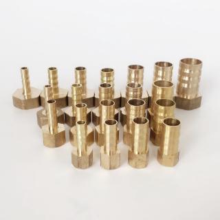 1/8" 1/4" 3/8" 1/2" Female Thread Brass Pipe Connectors To 6mm 8mm 10mm 12mm 14mm Barb