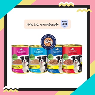 Apro I.Q. เอโปร ไอ.คิว.ฟอร์มูล่า อาหารเปียกสุนัข ชนิดกระป๋อง 400g