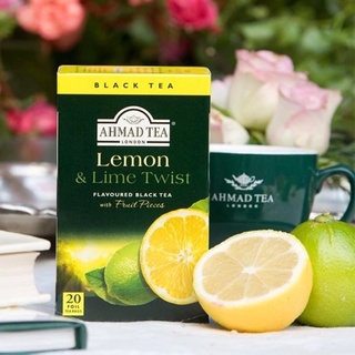 Ahmad Tea Lemon&amp;Lime - ชาดำกลิ่นเลมอน&amp;มะนาว