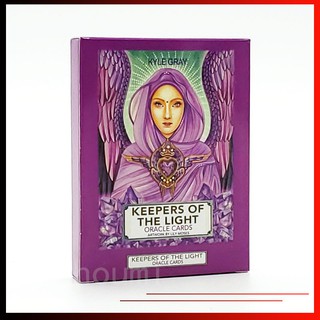 【Ready Stock】New Saled English Version Keepers of the Light Oracle Cards Deck Tarot Card Divination Card game