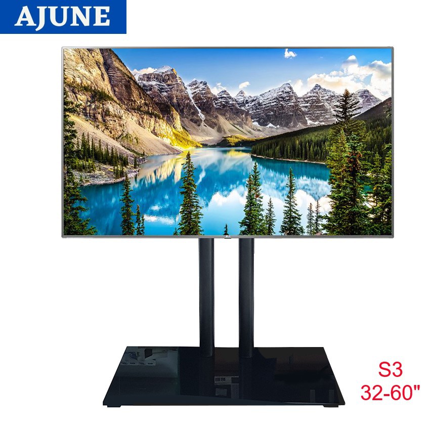 AJUNE ขาตั้งทีวี แบบตั้งโต๊ะ รุ่น S3 High Quality สำหรับทีวีเครื่องใหญ่ ...