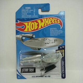 รถเหล็ก  Hot wheels U.S.S. ENTERPRISE NCC-1701 (ib035)