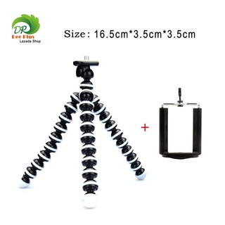 ขาตั้งปลาหมึก ขาตั้งมือถือ ขาตั้งกล้อง พร้อมหัวต่อ Octopus holder Tripod mobile holder Size S