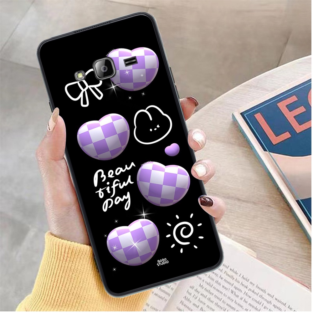 เคสโทรศัพท์ Samsung J310 / J3 2016 หัวใจหยัก Samsung J3 2016