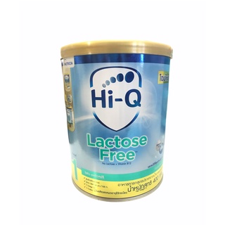 Hi-Q Lactose Free ไฮคิว แลคโตสฟรี 400 กรัม นมสำหรับเด็กท้องเสีย จำนวน 1 กระป๋อง