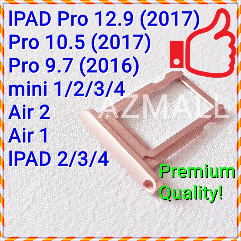 ใหม่ ถาดใส่ซิมการ์ดโลหะ สําหรับ i(Pad) Pro 12.9 2017 10.5 9.7 mini 1 2 3 4 Air 1 2