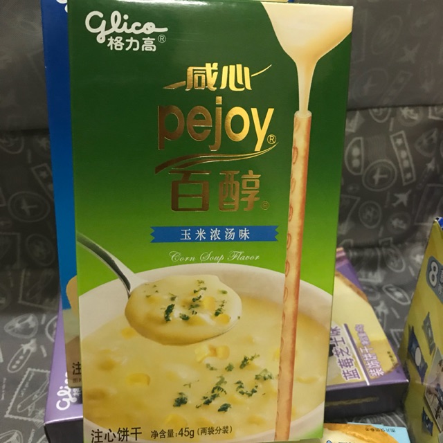 [พร้อมส่ง]Pejoy รสซุปข้าวโพด🌽ขนมต่างประเทศ ที่ไทยไม่มี