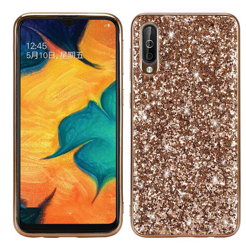 สําหรับ Samsung Galaxy A50 A40 เคส Bling cover Glitter Shining Flash Powder